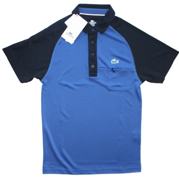 Lacoste Sport Polo Shirt Blue Men's XS New - Picture 3 of 8